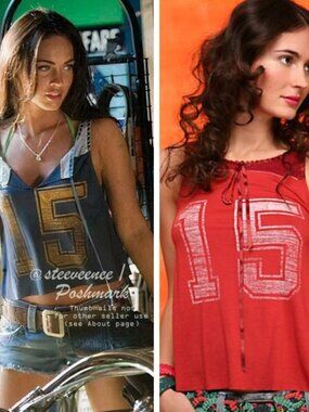 Free People Sweet & Sporty "15" Tank ASO Megan Fox Transformers / Alex Russo
